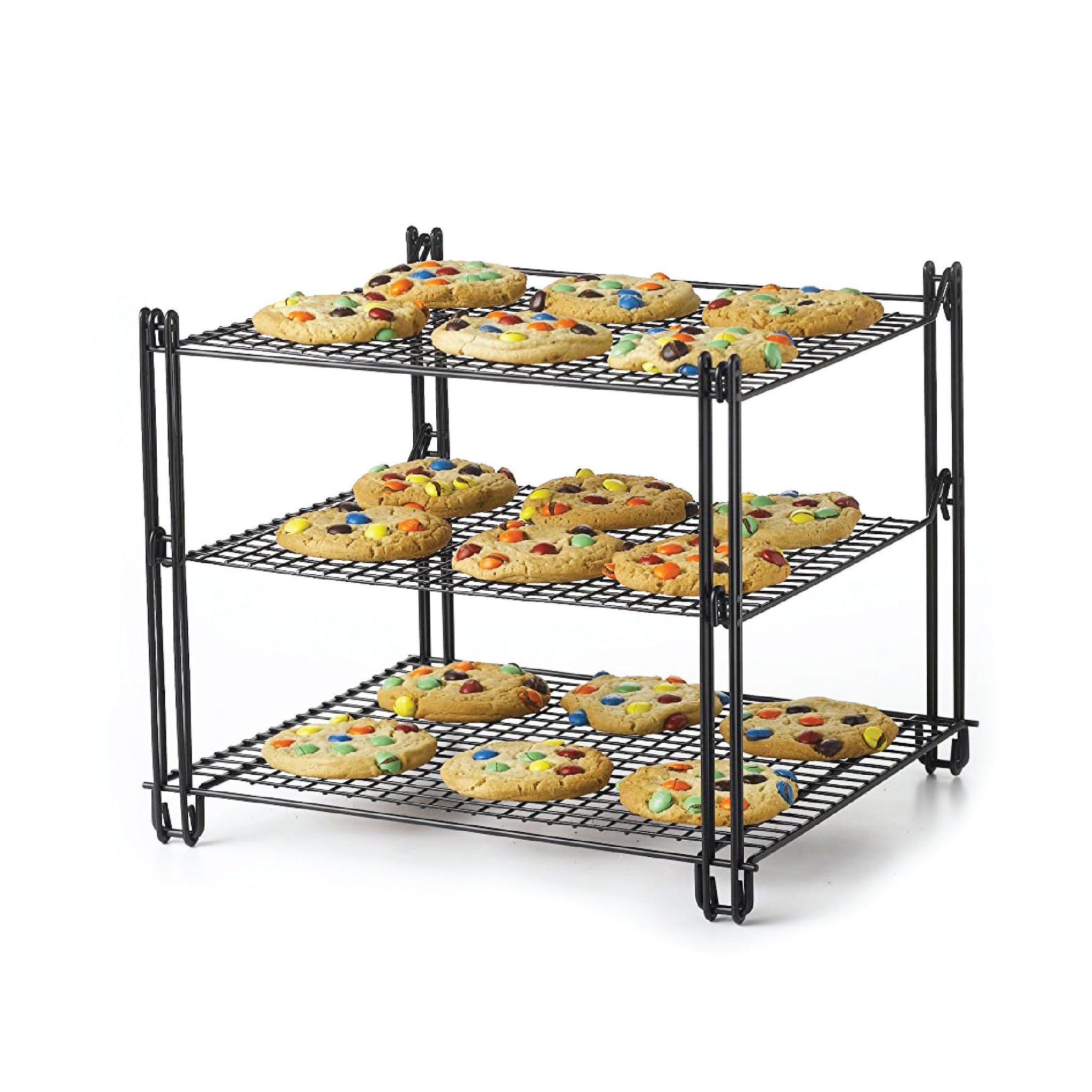 Nifty 3-in-1 Baking Rack – Nickel Chrome Plating, Cooling & Baking Rack,  Multipurpose Kitchen Accessory, Folds Flat for Easy Storage, Use for  Cookies