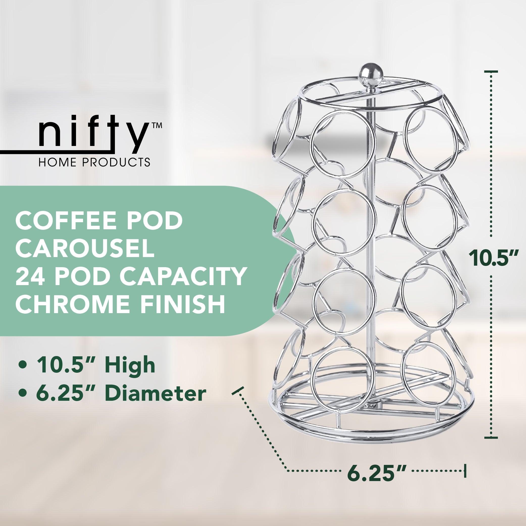 Nifty Home Products Coffee Pod Storage & Reviews