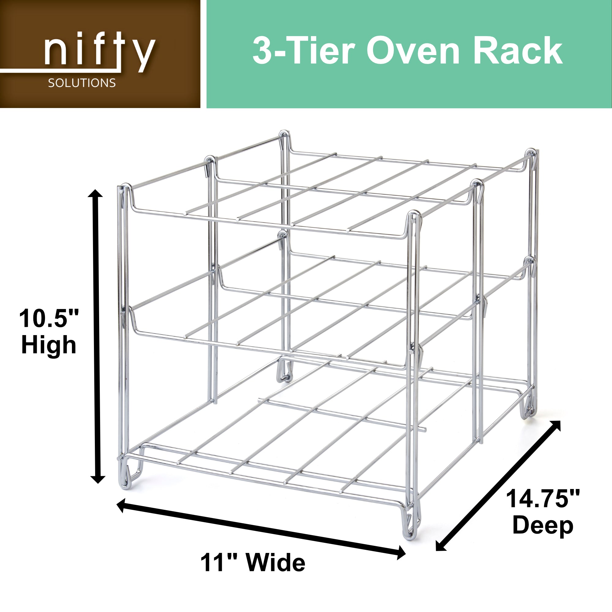Nifty Home 3 in 1 Oven Rack 